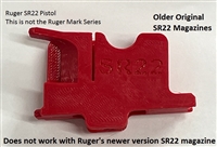 (#4) Ruger SR22  (Older Original Magazine) Pistol Adapter Only